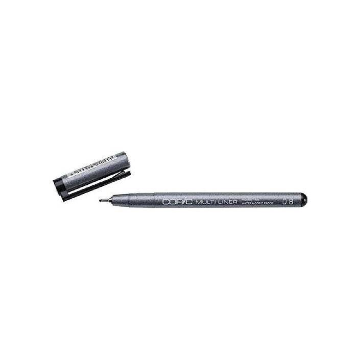 COPIC Feutre MULTILINER 0,8 mm Noir