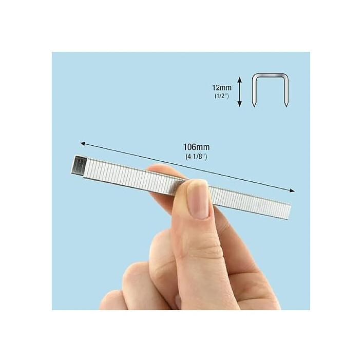 Avis TACWISE Agrafes 140/12 mm, acier inoxydable, 2.000 pièces