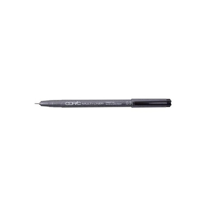 COPIC Feutre MULTILINER 0,3 mm Noir