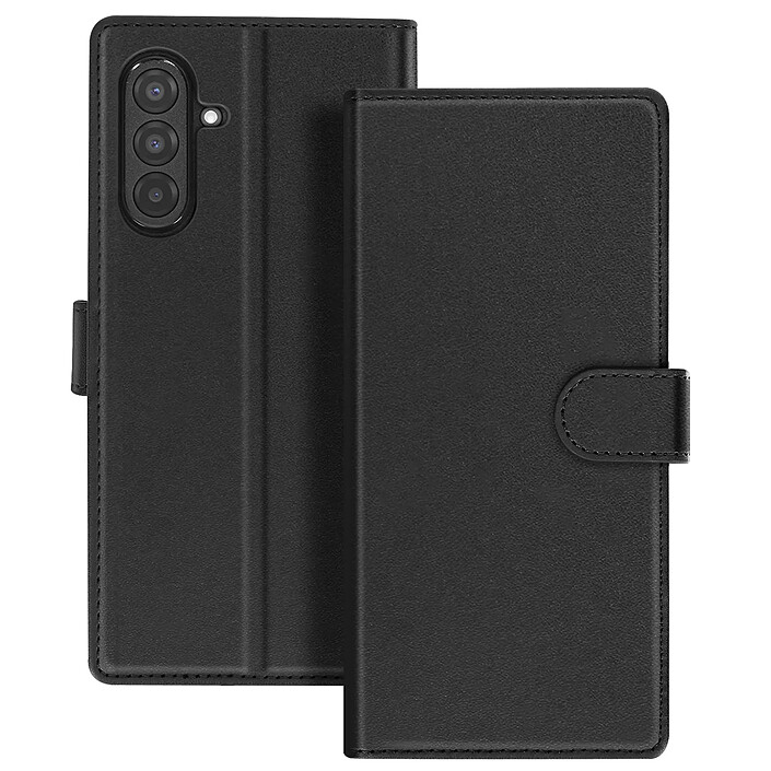 Mayaxess Étui Portefeuille 2 en 1 pour Galaxy A17 avec Coque Détachable Noir