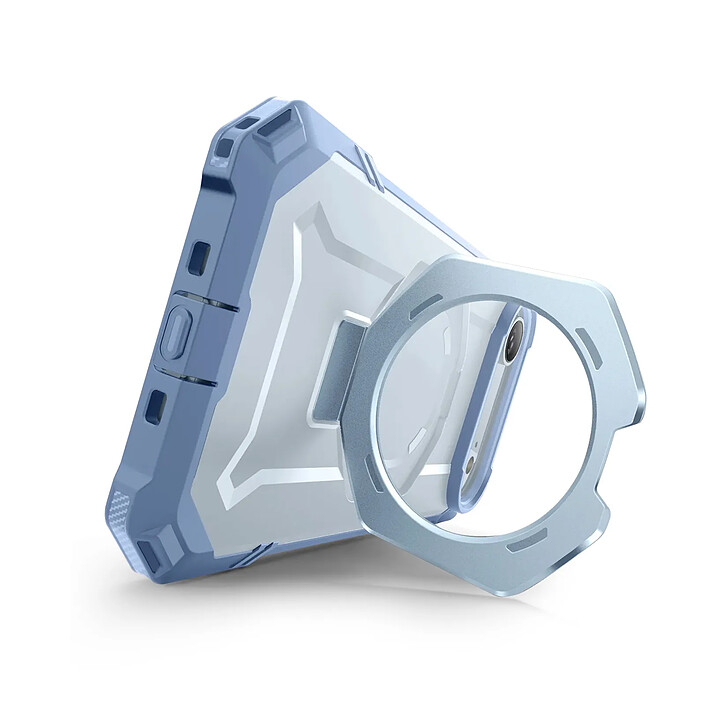 Supcase Coque Renforcée pour iPhone Air Série Unicorn Beetle Grip avec Béquille Bleu clair pas cher