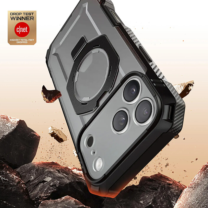 Avis Supcase Coque Intégrale pour iPhone 17 Pro Max MagSafe Série Unicorn Beetle Grip Pro Noir