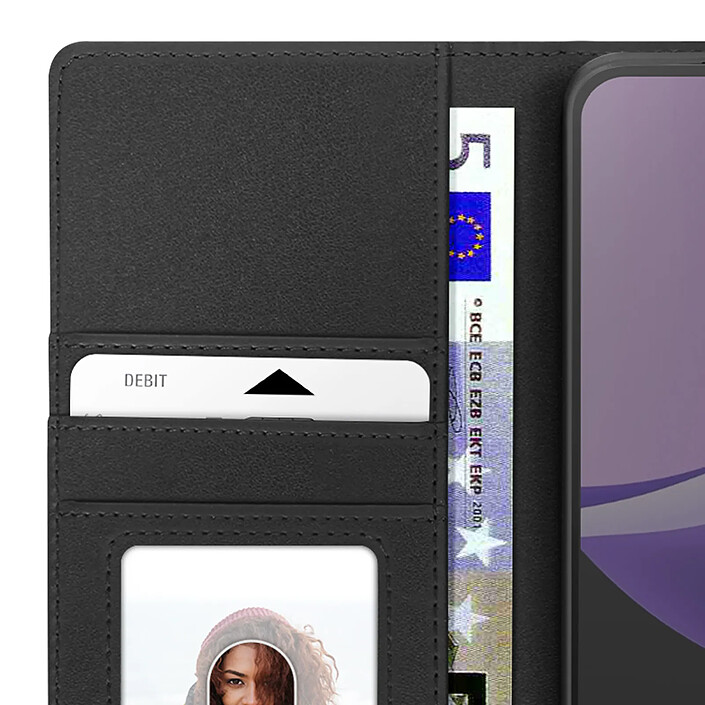 Avis Mayaxess Étui Portefeuille 2 en 1 pour Redmi 15C avec Coque Détachable Noir
