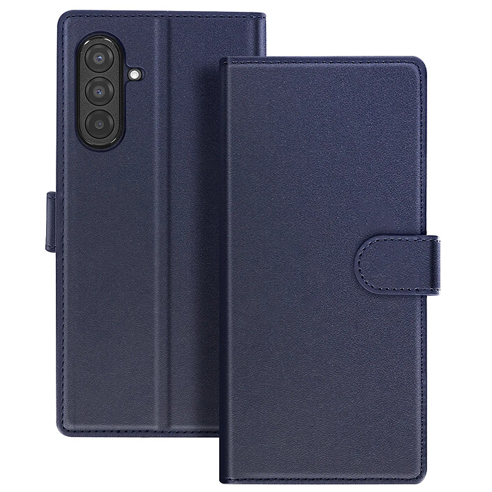 Mayaxess Étui Portefeuille 2 en 1 pour Galaxy A17 avec Coque Détachable Bleu nuit