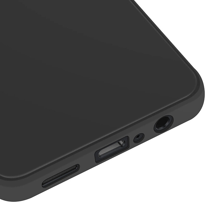 Acheter Avizar Coque pour Galaxy A07 en Silicone Souple Antichocs Oléophobe Noir