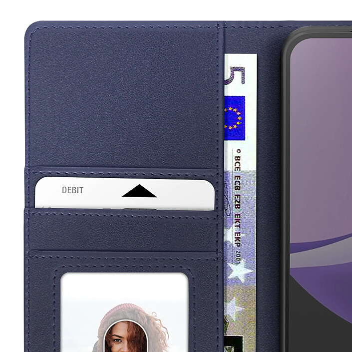 Avis Mayaxess Étui Portefeuille 2 en 1 pour Redmi 15C avec Coque Détachable Bleu nuit
