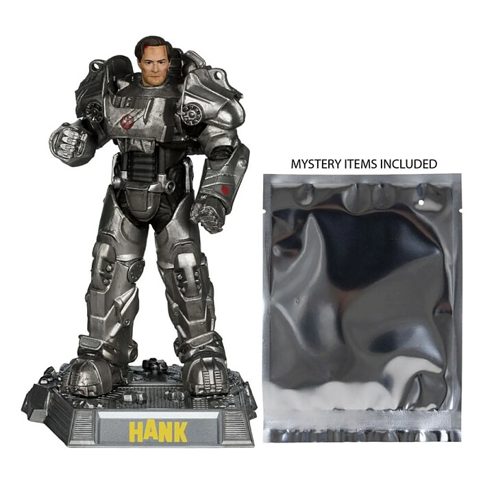Avis Fallout - Figurine Movie Maniacs Hank Maclean (Season 2) (Red Platinum Edition) 17 cm