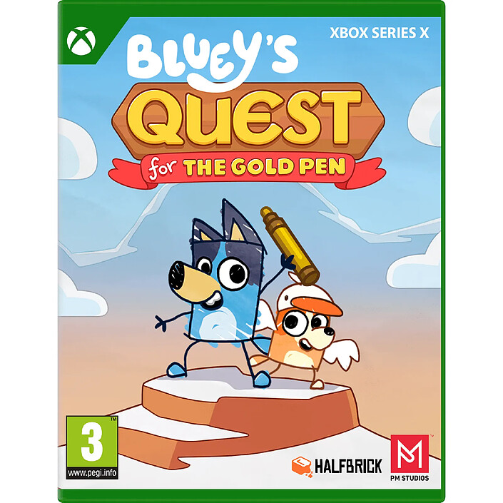 Bluey's Quest for the Gold Pen Xbox Series X