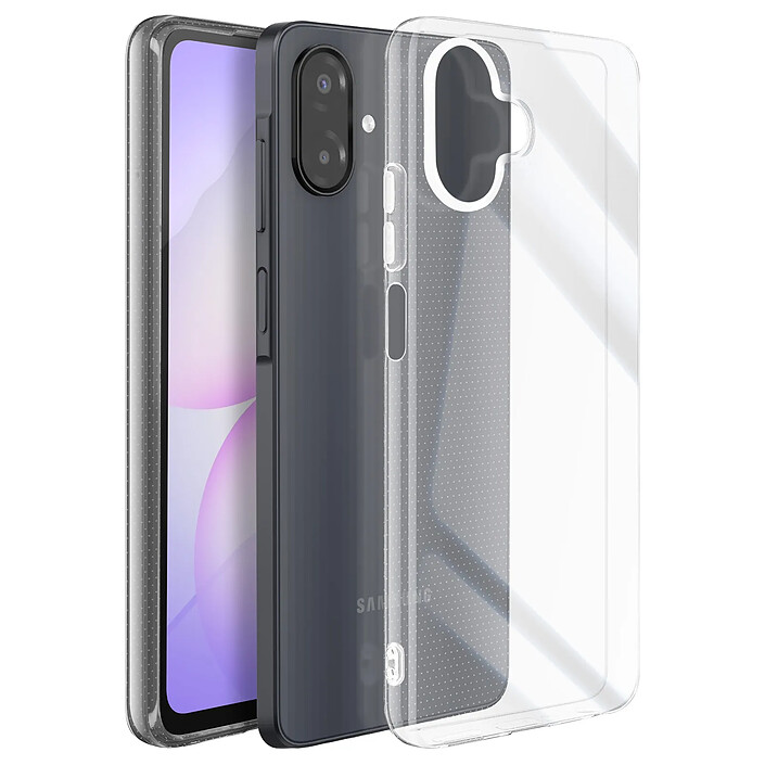 Mayaxess Coque pour Samsung Galaxy A07 en Silicone Ultra Souple et Durable Transparent pas cher