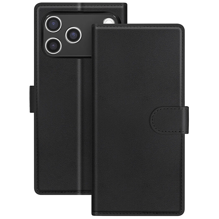 Mayaxess Étui 2-en-1 pour iPhone 17 Pro Magnétique avec Portes Cartes et Support Vidéo Noir