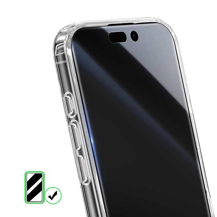 Acheter 4smarts Verre Trempé pour iPhone 17 Pro Anti-espion avec Applicateur Inclus Noir transparent