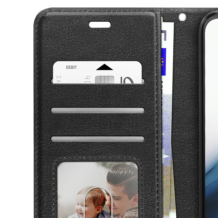 Avis Mayaxess Étui Portefeuille pour Xiaomi Redmi 15 5G avec Dragonne et Fonction Stand Noir