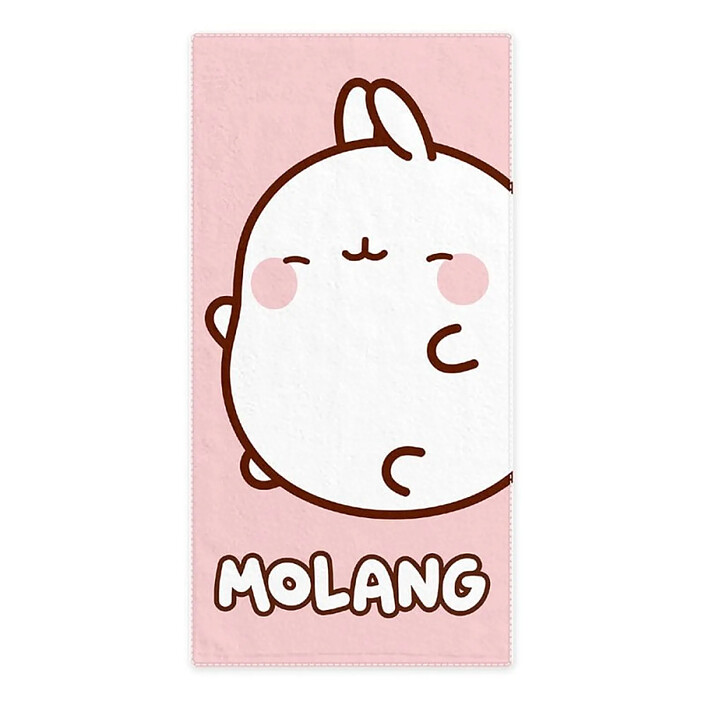 Molang - Serviette de bain Pink 35 x 75 cm