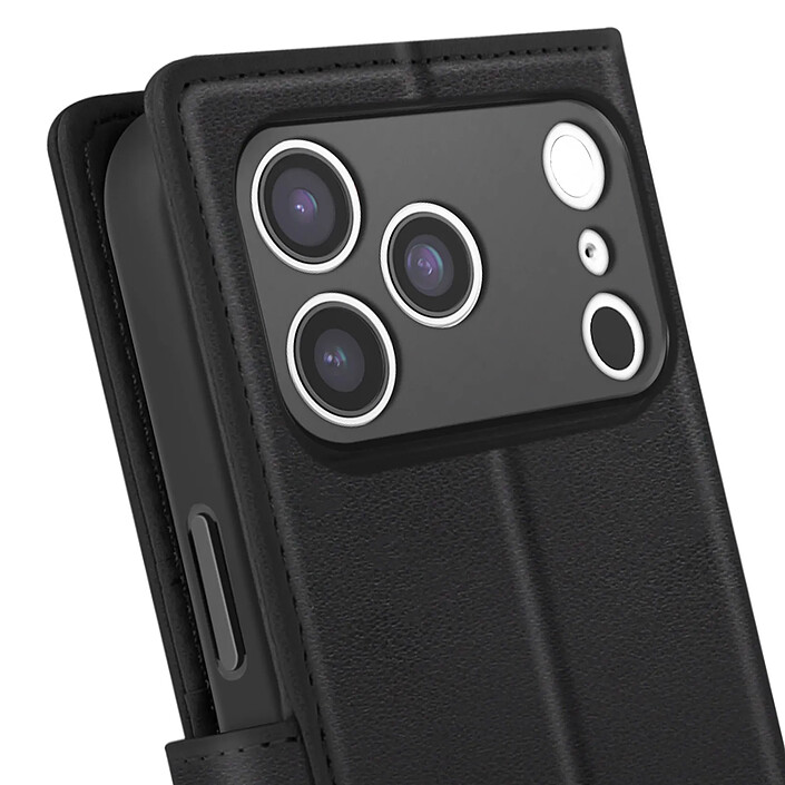 Acheter Mayaxess Étui Portefeuille 2 en 1 pour iPhone 17 Pro Max avec Coque Détachable Noir