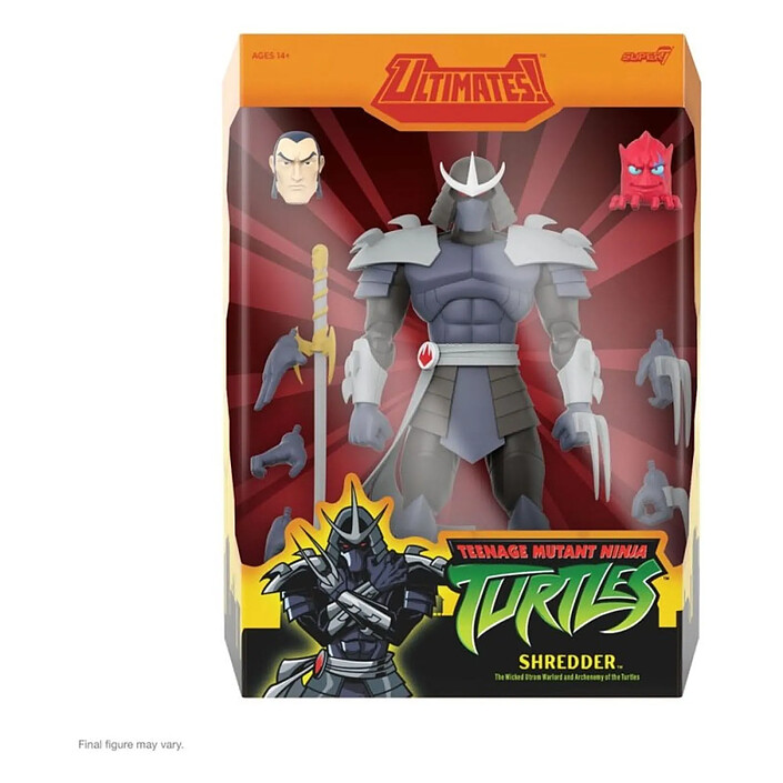 Avis Les Tortues Ninja - Figurine Ultimates Ultimates Shredder 18 cm