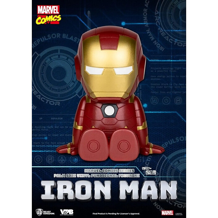 Classic Marvel Comics - Tirelire Piggy Bank Iron-man 12 cm