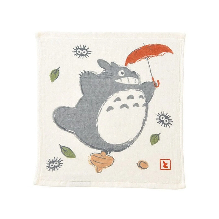 Mon voisin Totoro - Serviette de toilette Imabari Totoro Umbrella Big 34 x 36 cm