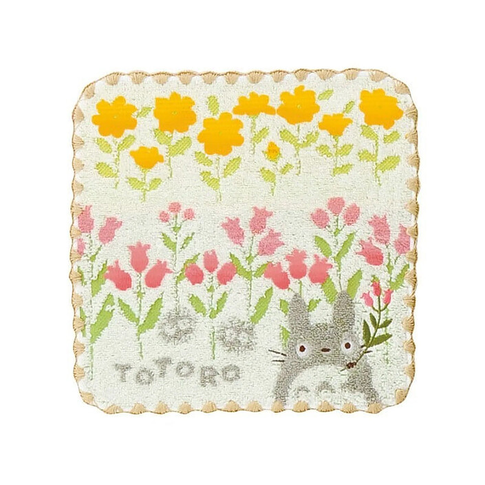 Mon voisin Totoro - Serviette de toilette Wild flowers 25 x 25 cm