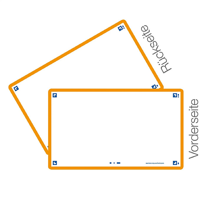 Avis OXFORD Fiches 'Flash 2.0', 75 x 125 mm, uni, orange