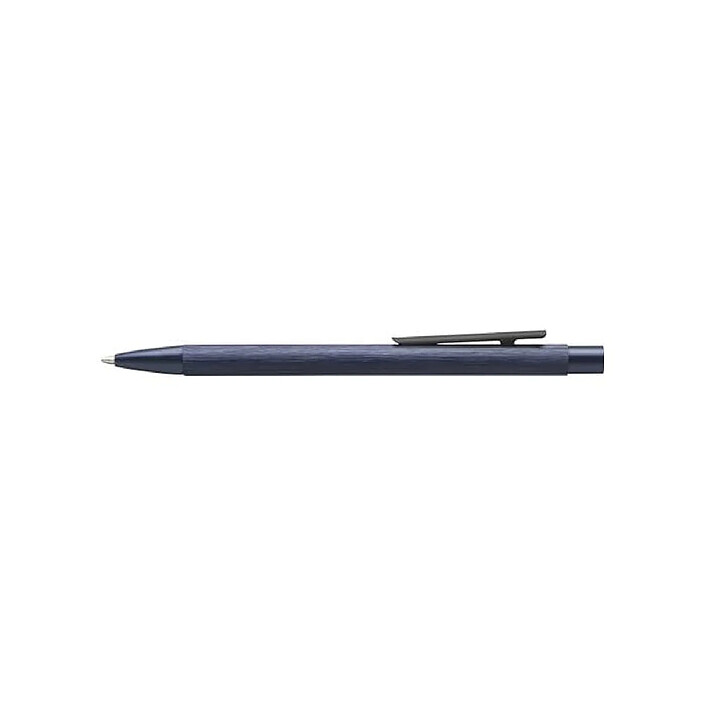 FABER-CASTELL Stylo-bille Neo Slim Aluminium Pointe Moyenne Bleu foncé