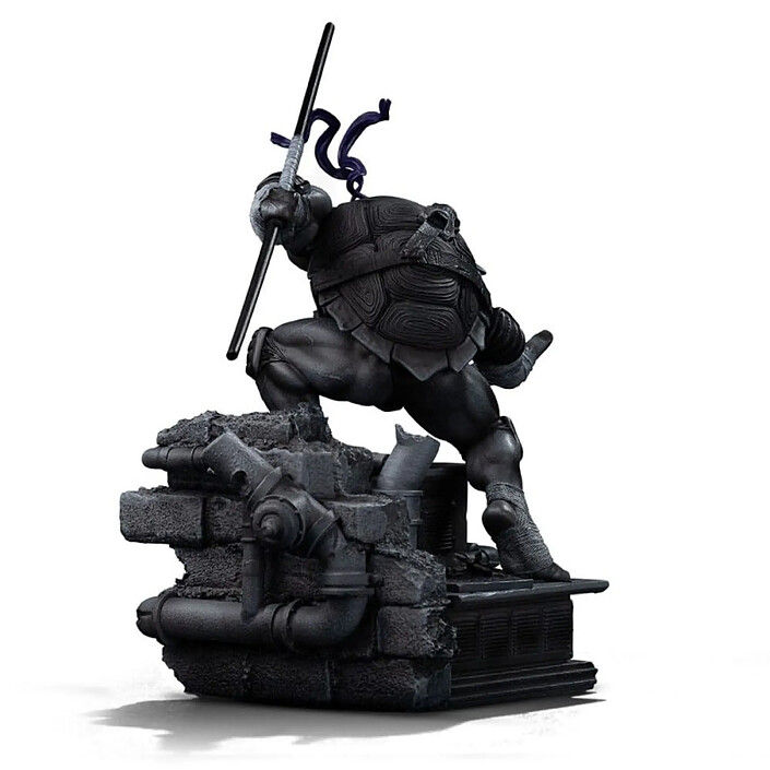Acheter Les Tortues Ninja - Statuette 1/10 Art Scale Donatello Black and White Variant 26 cm heo exclusive