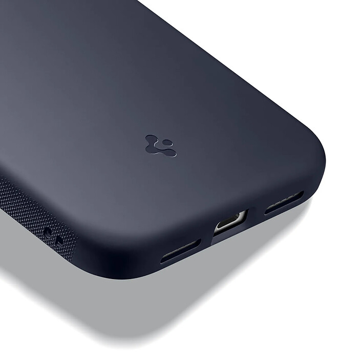 Acheter Spigen SGP Coque MagSafe pour iPhone 17 Pro Modèle Nano Pop Antichoc avec Bouton Caméra Bleu marine