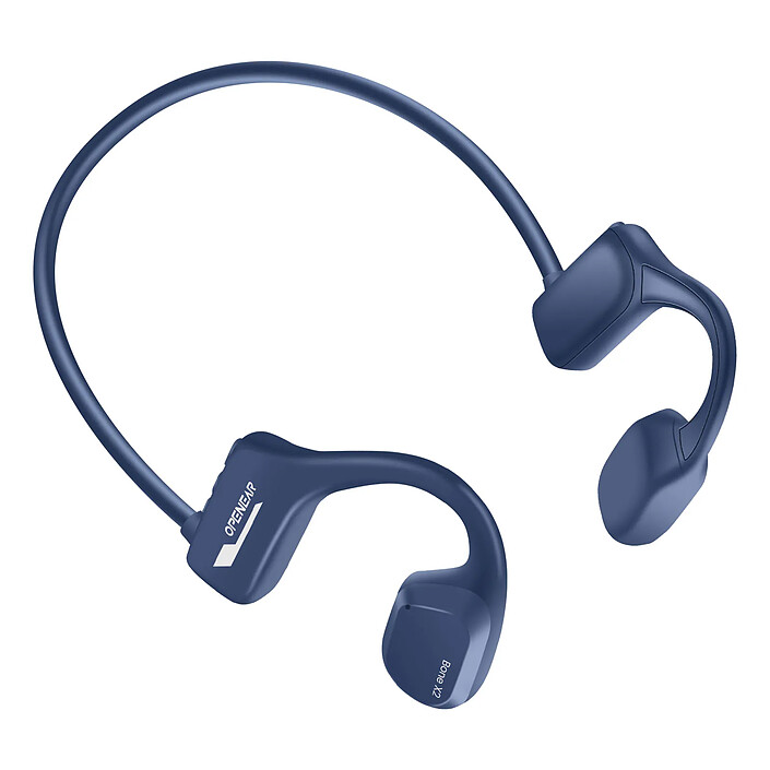 Avizar Casque à Conduction Osseuse Bluetooth Modèle Bone X2 avec Mémoire 8Go Bleu