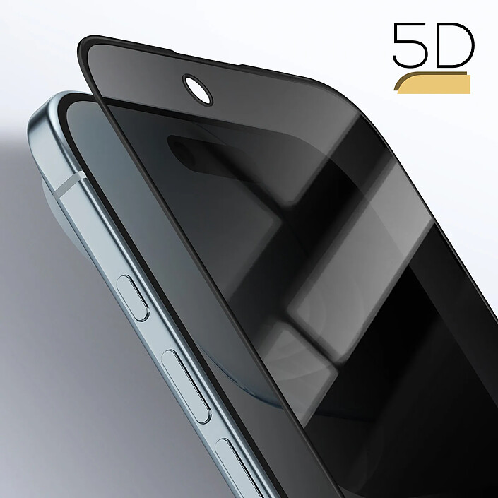 Avis Tactical Protection d'Écran pour iPhone Air Anti-Espion en Verre Trempé 5D Noir transparent