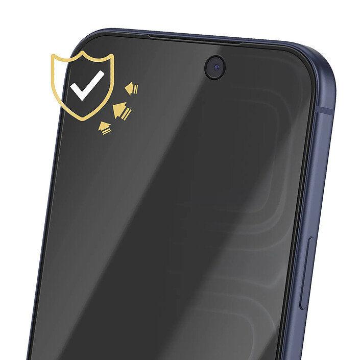 Acheter Tactical Protection d'Écran pour iPhone 17 Pro Anti-Espion en Verre Trempé 5D Noir transparent