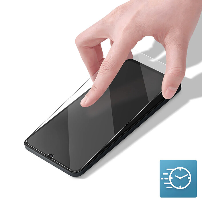Protection D'Écran Verre Trempé Anti-espion Avizar Pour Realme Note 60 / Note 70T - Neuf Transparent