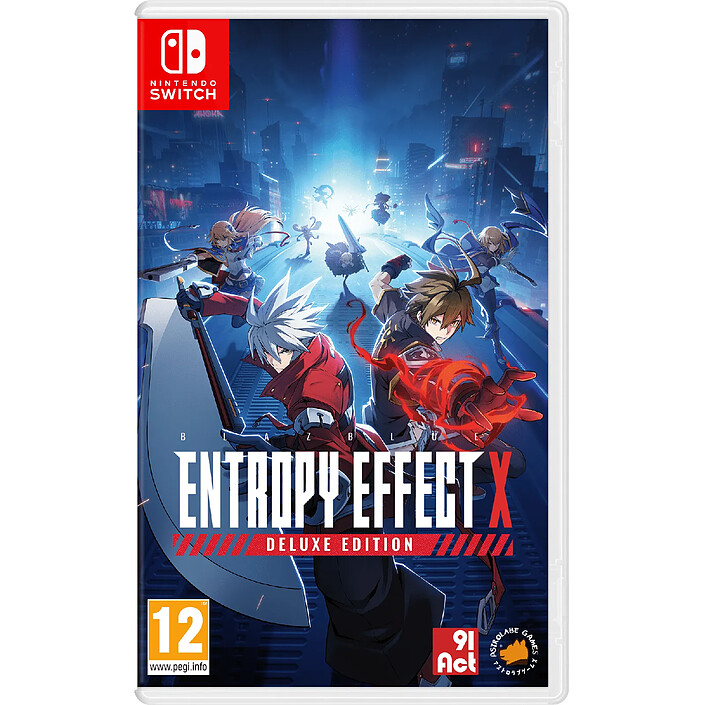 Blazblue Entropy Effect X Deluxe Edition Nintendo Switch