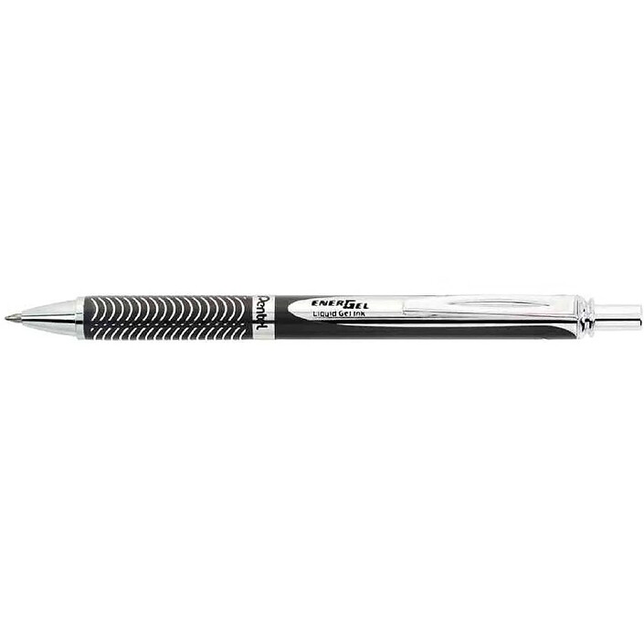 PENTEL Roller encre gel EnerGel Sterling BL407, noir