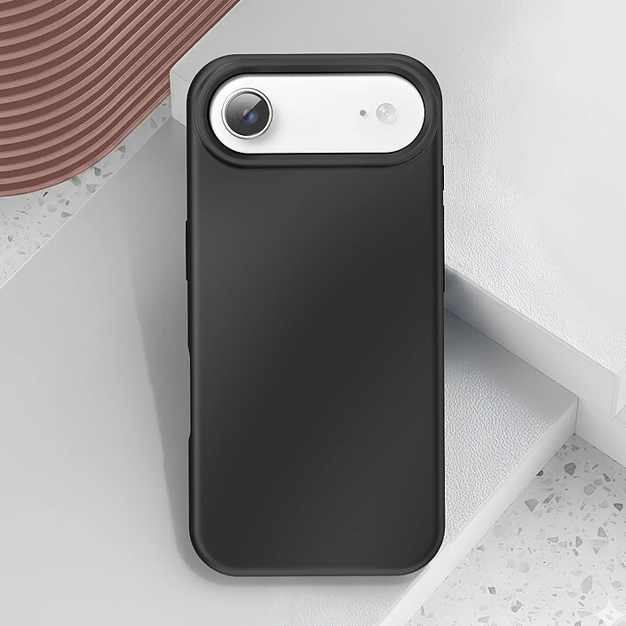 Avis 4smarts Coque MagSafe en Silicone pour iPhone Air Noir