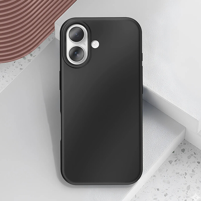 Avis 4smarts Coque MagSafe en Silicone pour iPhone 17 Anti-Rayures Noir