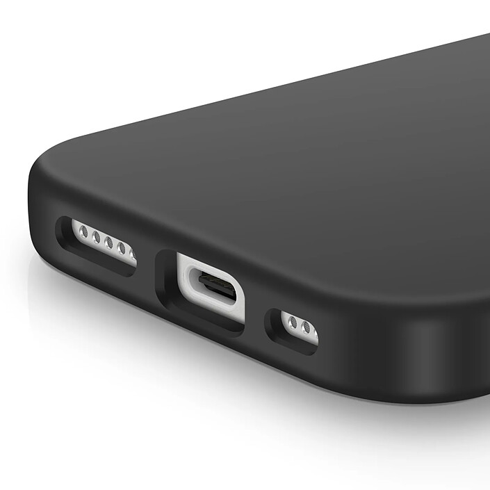 Acheter 4smarts Coque MagSafe en Silicone pour iPhone 17 Anti-Rayures Noir