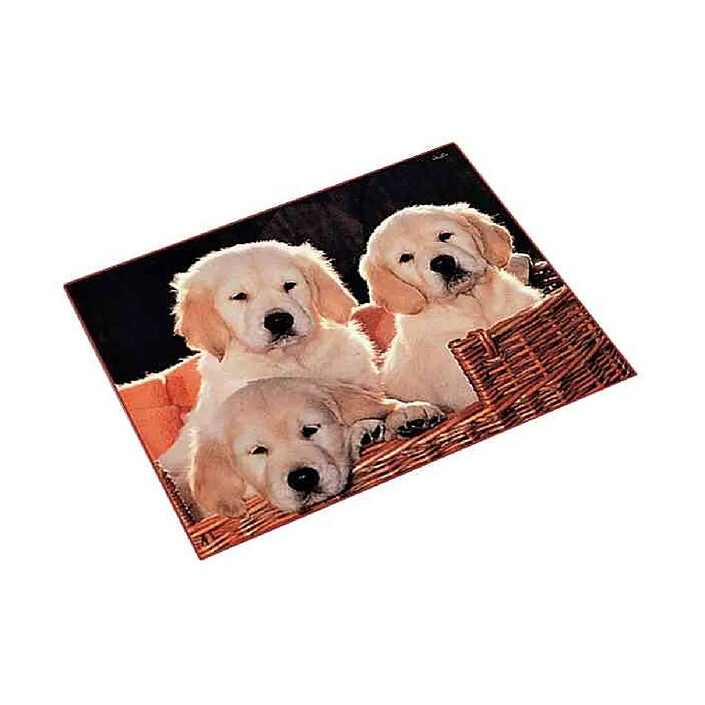LÄUFER sous-main chiens, 400 mm x 530 mm