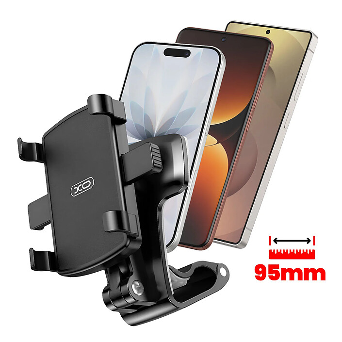 Acheter XO Support de Voiture pour Smartphone Rotatif 360° à Fixer sur Tableau de Bord Noir