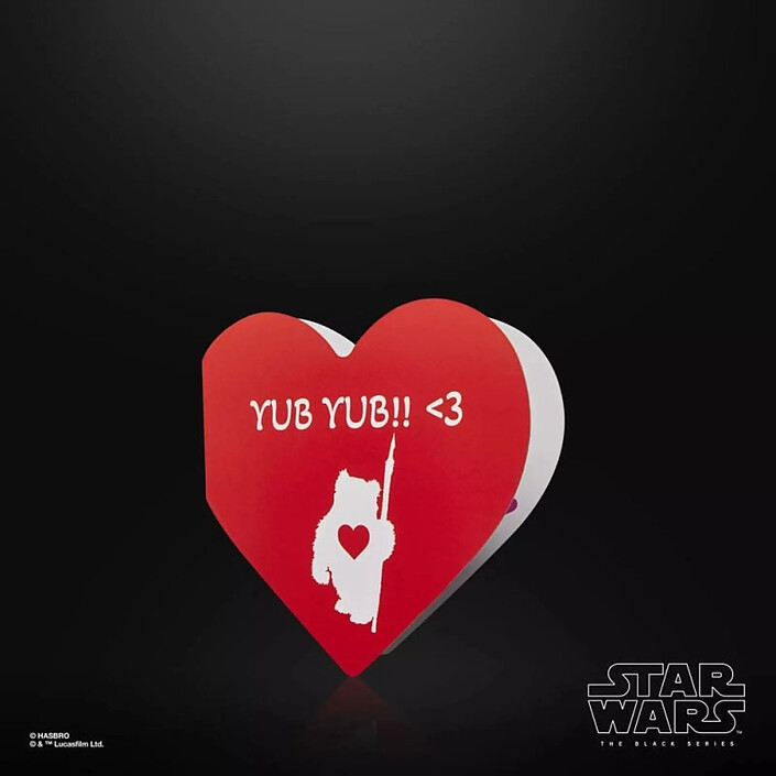 Acheter Star Wars Black Series - Figurine Ewok (Valentine's Day Edition) 15 cm