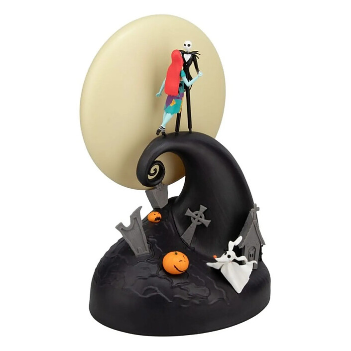 L' étrange Noël de Mr. Jack - Lampe diorama Jack & Sally pas cher