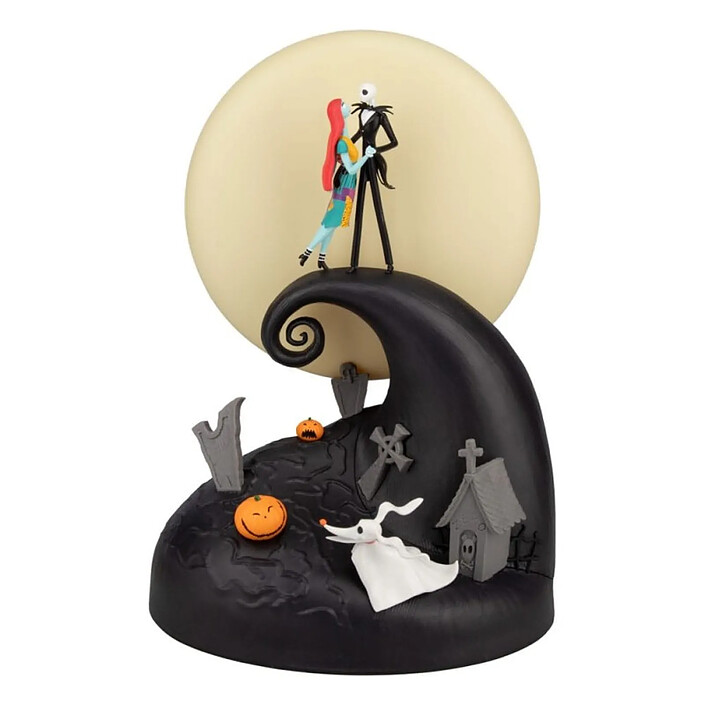 L' étrange Noël de Mr. Jack - Lampe diorama Jack & Sally
