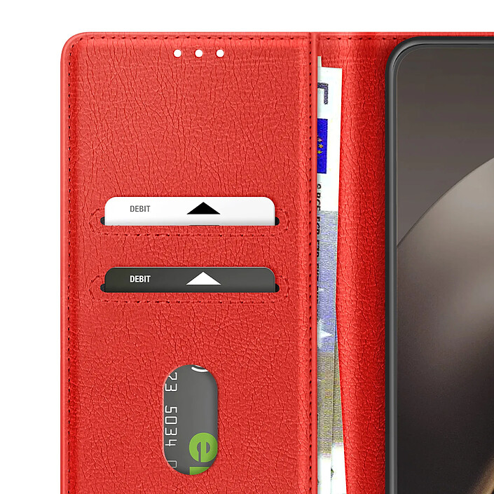 Avizar Étui Portefeuille pour Xiaomi 15T Série Chesterfield avec Fonction Support pas cher