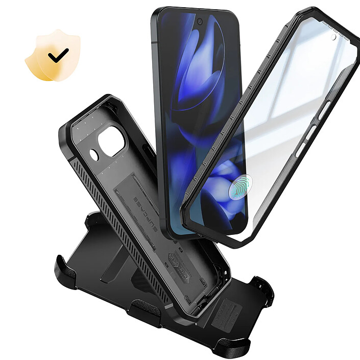 Avis Supcase Coque Intégrale pour Google Pixel 9a MagSafe Série Unicorn Beetle Pro Noir