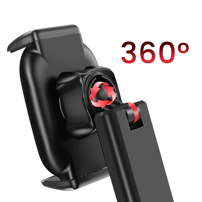 Avis Swissten Support pour Smartphone 4.7 à 8.7" Fixation Tout-terrain Rotative 360° Noir