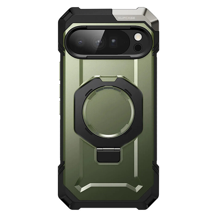 Supcase Coque Renforcée pour Pixel 10 Pro XL Série Unicorn Beetle Grip avec Béquille Kaki