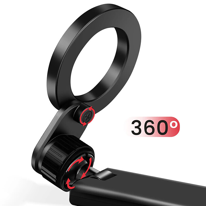 Avis Swissten Support MagSafe pour iPhone Fixation Grip Tout Terrain Ajustable et Rotatif Noir