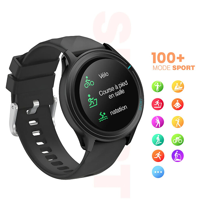 Acheter Avizar Montre Connectée Sport TFT Bluetooth IP68 Suivi Santé Série Titmo O-100