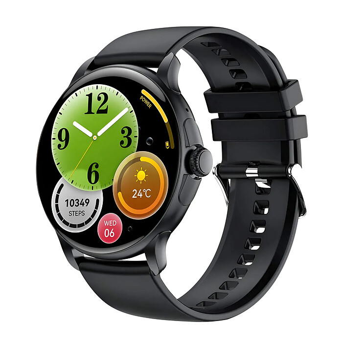 Avizar Montre Connectée Sport AMOLED Bluetooth 5.3 Étanche IP67 série Titmo O-150 Noir