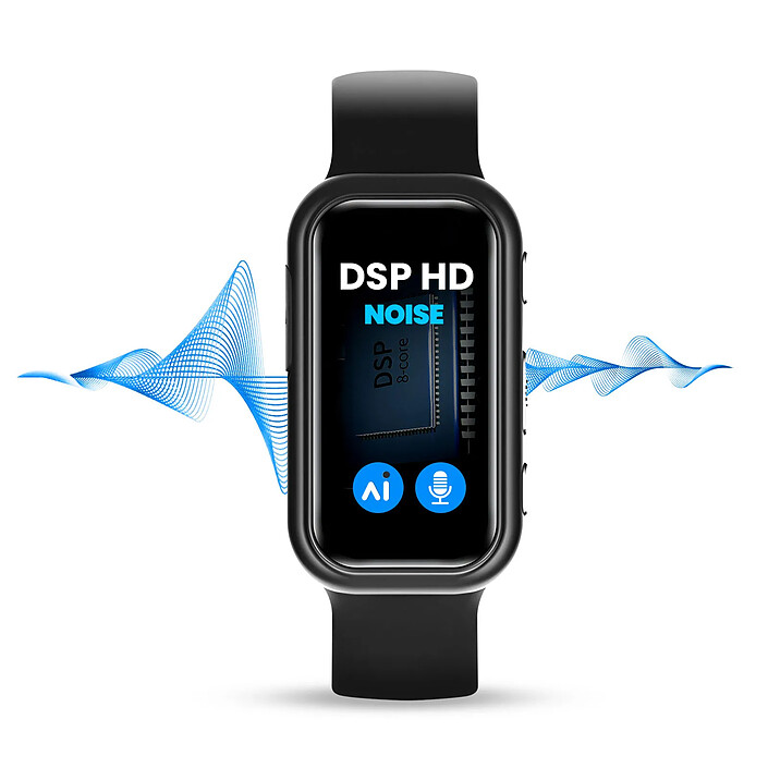 Avis Avizar Bracelet Enregistreur Vocal 8Go Dictaphone HD avec Réduction du Bruit