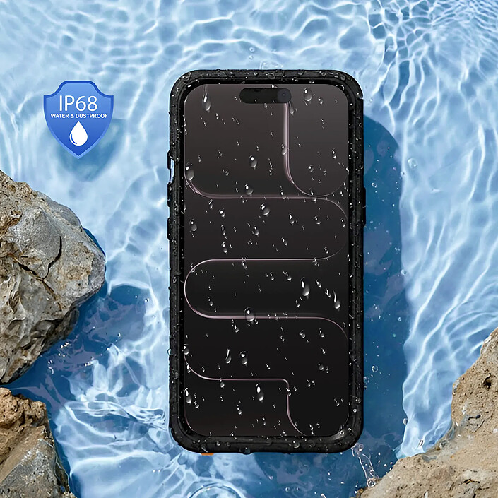 Avis 4smarts Coque Intégrale Magsafe pour iPhone Air Protection Tactile et Étanche IP68 Noir