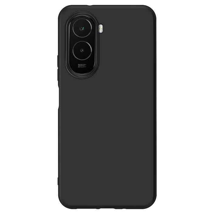 Mayaxess Coque en Silicone pour Xiaomi Poco M7 4G Conception Souple et Fine Noir